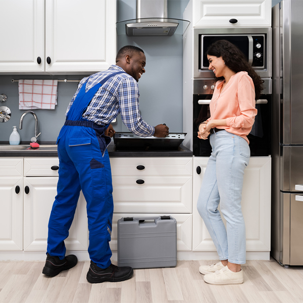 how long does it typically take to complete cooktop repair services in Carson IA